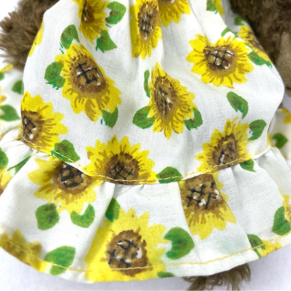 Ty Beanie Susannah Sunflower Bear Plush Teddy - Picture 6 of 12